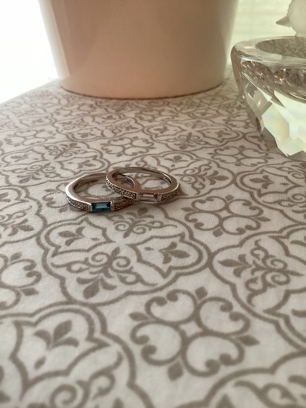 Stacking Two Ring Set - Picture 2 of 12